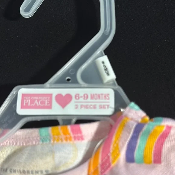 NWT Children’s Place Colorful Kids' Rainbow and Animal Print Set 6-9 mos. - Picture 2 of 3